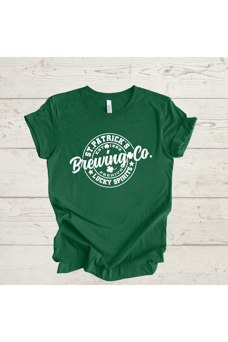 Brewing co white tee