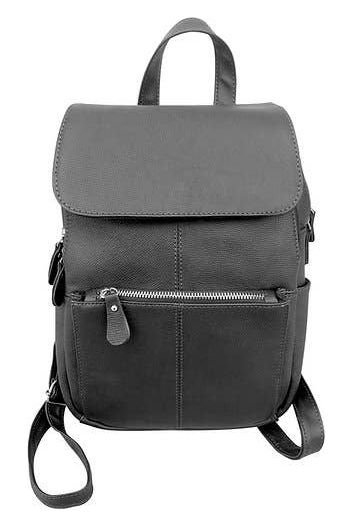 W003 cowhide leather back pack